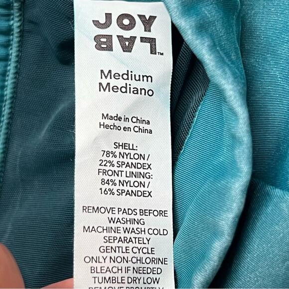 JoyLab High Neck Strappy Back Sports Bra NWT M - Picture 5 of 5